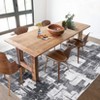 Modern Abstract Geometric Area Rug Machine Washable Rug With Non-Slip Backing Stain Resistant Easy Cleaning Indoor Low Pile Floor Cover For Home Decor - 4 of 4