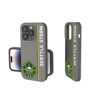 Keyscaper WNBA Sidebar Soft Touch Cell Phone Case for iPhone 15 Plus - 1 of 4