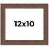 PosterPalooza | 12x10 Wide Barnwood Picture Frame, UV Acrylic, 6 Finishes - Grey, Brown, White, and Black - 2 of 4