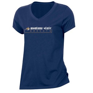 NCAA Montana State Bobcats Women's V-Neck T-Shirt - 1 of 3