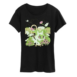 Women's - Pokémon - Sprigatito Cottage Garden Short Sleeve Graphic T-Shirt - 1 of 4