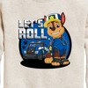 Boys' - Paw Patrol - Let's Roll Chase Graphic Long Sleeve Fleece Sweatshirt - 2 of 4