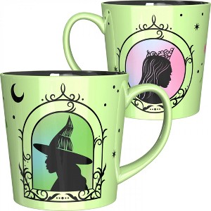 Adult Wicked Glinda and Elphaba 15oz Ceramic Mug - 1 of 4