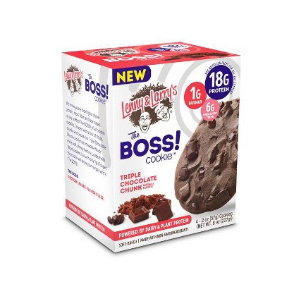 Lenny & Larry's The Boss Triple Chocolate Cookies - 4ct
