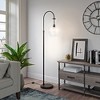 Hudson and Canal Arc Floor Lamp with Glass Shade - 4 of 4