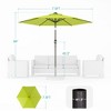 Sonkuki 7.5 ft Outdoor Patio Market Umbrella w/ Crank, Push Button Tilt,  UV-Resistant Canopy - 2 of 4