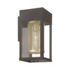 Livex Lighting Franklin 1 - Light Wall Light in  Bronze/Soft Gold/Brushed Nickel Stainless Steel - 2 of 4