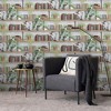 Veer Decor Industrial Book Nook Wallpaper - 3 of 4