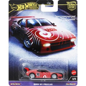 Hot Wheels BMW M1 Procar Car Culture Exotic Envy Premium - 1 of 4