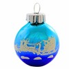 Christopher Radko 1.25 In Cc Flocked Rounds Shiny Brite Vintage Style Tree Ornament Sets - 3 of 4