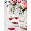 Togas Emery Red/Grey Wineglass Coaster - 3 of 4