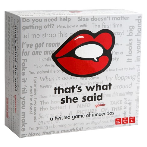 That's What She Said Game - image 1 of 4
