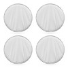 Unique Bargains 4pcs Tire Covers Protectors for Car RV Truck Trailer Wheel Silver Tone - 4 of 4