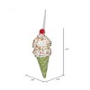 Vickerman 5.75" Ice Cream Cone Ornament - 3 of 4