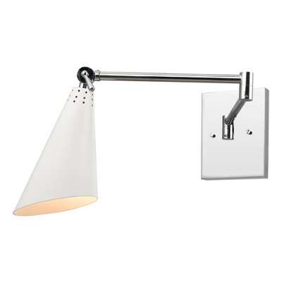 Elk Home Luca 1 - Light Swing Arm Lamp in  Polished Chrome