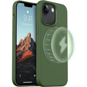 Entronix [Magnetic] Case Compatible with iPhone 16E - Soft-Touch Liquid Silicone - 1 of 4