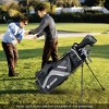 Costway Lightweight Golf Stand Bag with 14 Way Top Dividers 6 Pockets Cooler Bag Rain Hood Blue/Gray/Red - 2 of 4