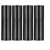 PSBM 4 Rolls 18"x1000' Cast Packing Stretch Film Shrink Hand Wrap (100 Ga) Dark Black - 3 of 4