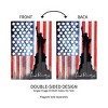 Liberty Statue Reversible Suede Garden Flag - 4 of 4