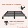Twin Size/Full Size/Queen/King Size Bed Frame, 6"/8"/14 " High Platform Bed Frame, w/Storage Space, Heavy Duty Steel Slat Support - 4 of 4