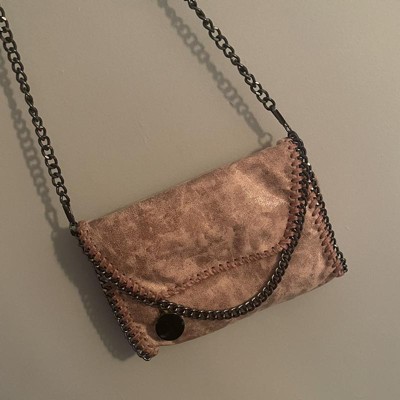 MERSI Alicia Detachable & Adjustable Chain Strap Crossbody Bag - Black
