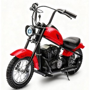 24V 250W Electric Dirt Bike for Kids, Up to 14 mph, 2-Speed, 60-Min Ride, Off-Road Motorcycle for Boys & Girls Ages 6-12 - 1 of 4