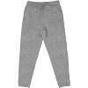 Dragon Ball Z Son Goku With Kanji Name and English Text Youth Athletic Heather Gray Graphic Jogger Pants - 3 of 3