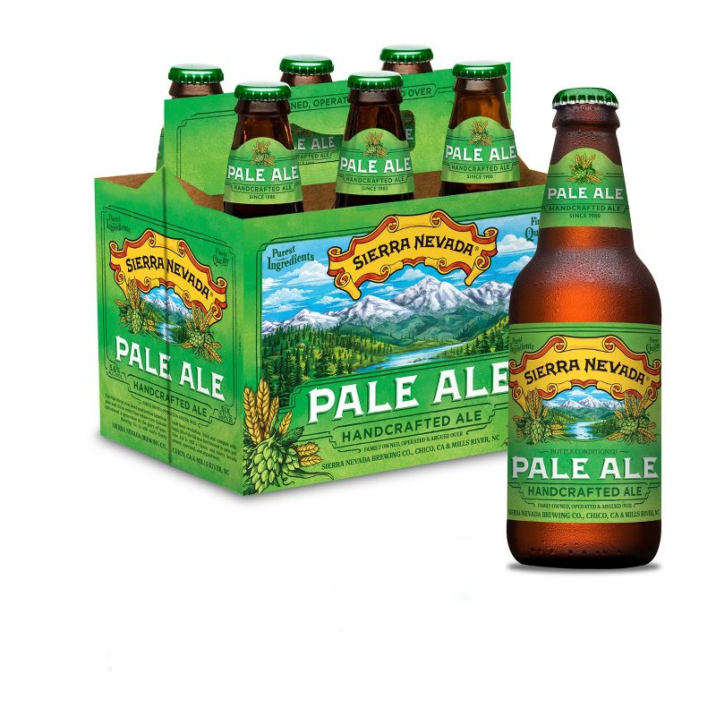 Sierra Nevada Pale Ale Beer - 6pk/12 fl oz Bottles, 1 of 16