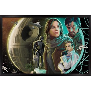 Trends International Star Wars: Rogue One By Talisa Almonte Framed Wall Poster Prints - 1 of 4