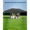 Pop Up Canopy Tent Heavy-Duty 210D Oxford Fabric Includes Roller Bag and 6 Sandbags, UV Protection for Beach and Party - 3 of 4