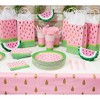 Juvale 3 Pack Mini Watermelon Slice Pinatas for Kids Birthday Party Decorations Supplies, Fiesta Tropical Summer, 6.25 x 3 in - 2 of 4