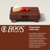 John Boos Cutting Board for Kitchen, 1.5 Inches Thick Edge Grain Square Boos Chopping Block with Wooden Bun Feet - 4 of 4
