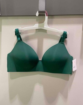 Women's Bliss Lightly Lined Wirefree Bra - Auden™ Green 32c : Target