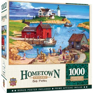 MasterPieces Inc Hometown Gallery Ladium Bay 1000 Piece Jigsaw Puzzle - 1 of 3