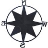 Metal Compass Distressed Wall Decor with Cream Accent Blue - Olivia & May: Nautical Theme, Vertical Metalwork Art, Spot Clean - 4 of 4