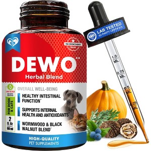 Beloved Pets Natural Intestinal Defense Herbal Cleanse for Dogs and Cats, Advanced Broad Spectrum Formula Gut Health Supplement 2 Oz - 1 Pack - 1 of 4