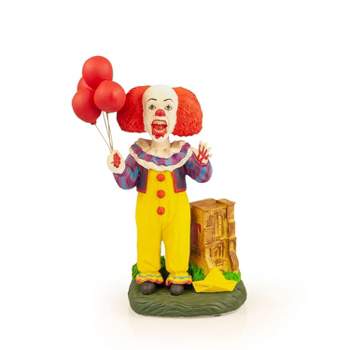 Forever Collectibles OFFICIAL Pennywise Bobble Head | Exclusive IT Collectible | 8" Resin Figure