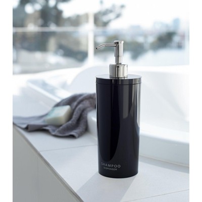White ABS Resin Shampoo Dispenser with Stainless Steel Pump