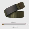 Anna-Kaci Women's Nylon Belt with Black Metal Buckle - 4 of 4
