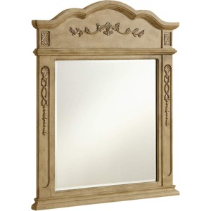 Elegant Lighting Danville 32 In. Traditional Mirror In Antique Beige - 1 of 4