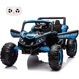 24V Kids Ride On UTV - Electric Off-Road Car with Remote Control, 200W Motors, LED Lights, Music, Enhanced Suspension, for Boys & Girls, - 1 of 4