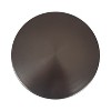 Kate and Laurel Cannings Round Metal Table, 14x14x24, Pewter - 3 of 4