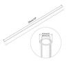 Unique Bargains Lamp and Lantern Water Cooling System Acrylic Rigid Round Pipe Clear 10" - 2 of 4