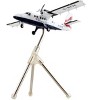 De Havilland DHC-6-300 Commercial Aircraft White w/Striped Tail "Gemini 200" Series 1/200 Diecast Model Airplane by GeminiJets - 3 of 3