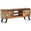 vidaXL TV Stand 44.1 in.x11.8 in.x17.7 in. Solid Wood Reclaimed - 2 of 4