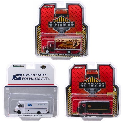 "Heavy Duty H.D. Trucks" Series 17, Set of 3 pieces 1/64 Diecast Models by Greenlight