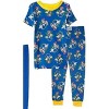 Sonic The Hedgehog Little/Big Boy's 4-Piece Cotton Pajama Set - 3 of 3