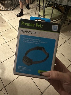 Premier dog hotsell bark collar instructions