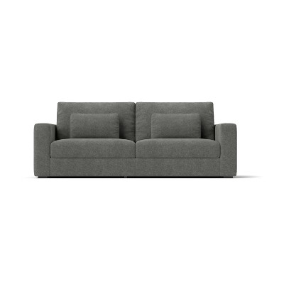 TiramisuBest 83" Modern Sofa Couches for Living Room, 3 Seater Sofa with Detachable Cover & double cushioning,Beige