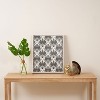 Avenie Luxury Damask Neutral Framed Art Canvas - Society6 - 3 of 3